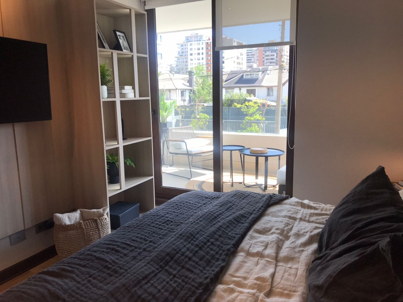 Venta Departamento 1D Metro Escuela Militar - Las Condes