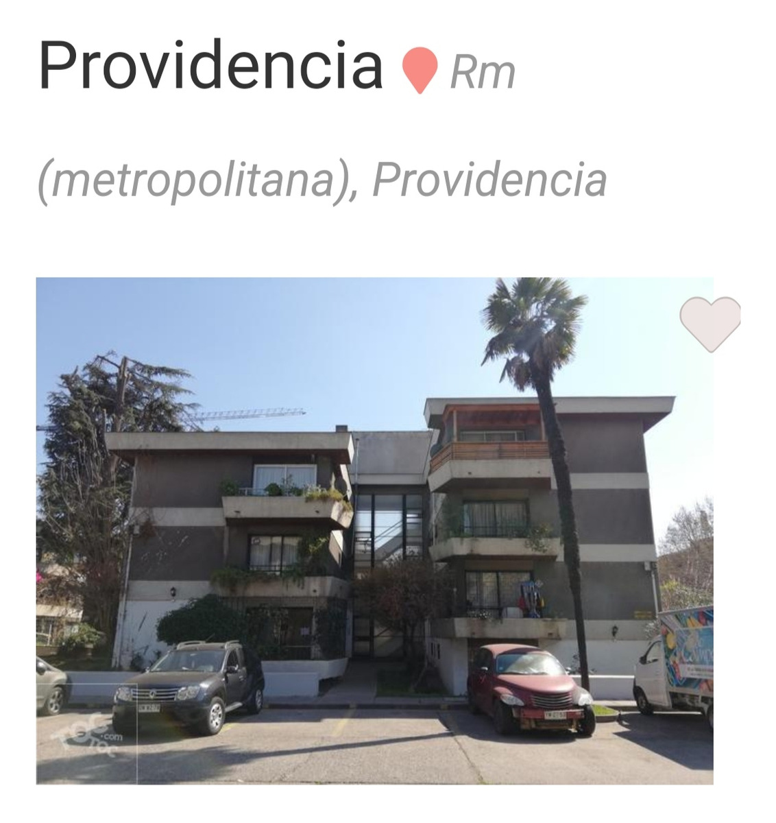 Venta Departamento 3D Manuel Montt - Providencia