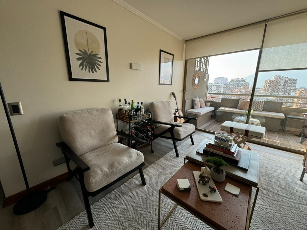 Venta Departamento NO 3D en suite Walk-in cl&oacute;set 3B 2E 1B Barrio El Golf - Las Condes