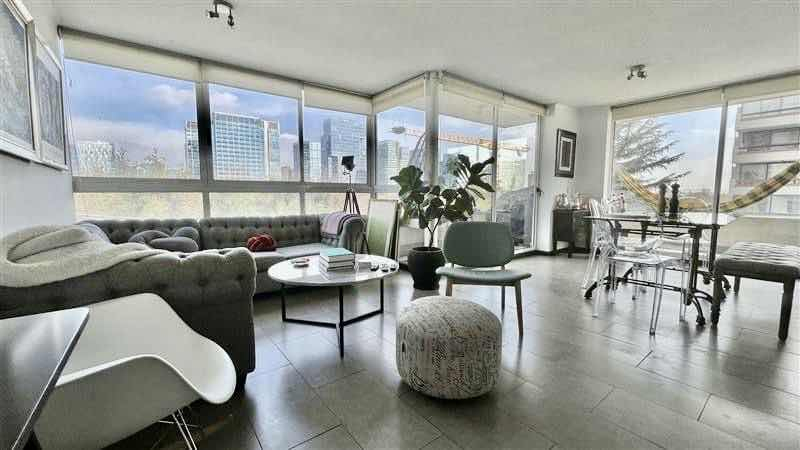 Venta Departamento SP 3D en suite Walk-in cl&oacute;set 2B 2E 1B Parque Arauco - Las Condes