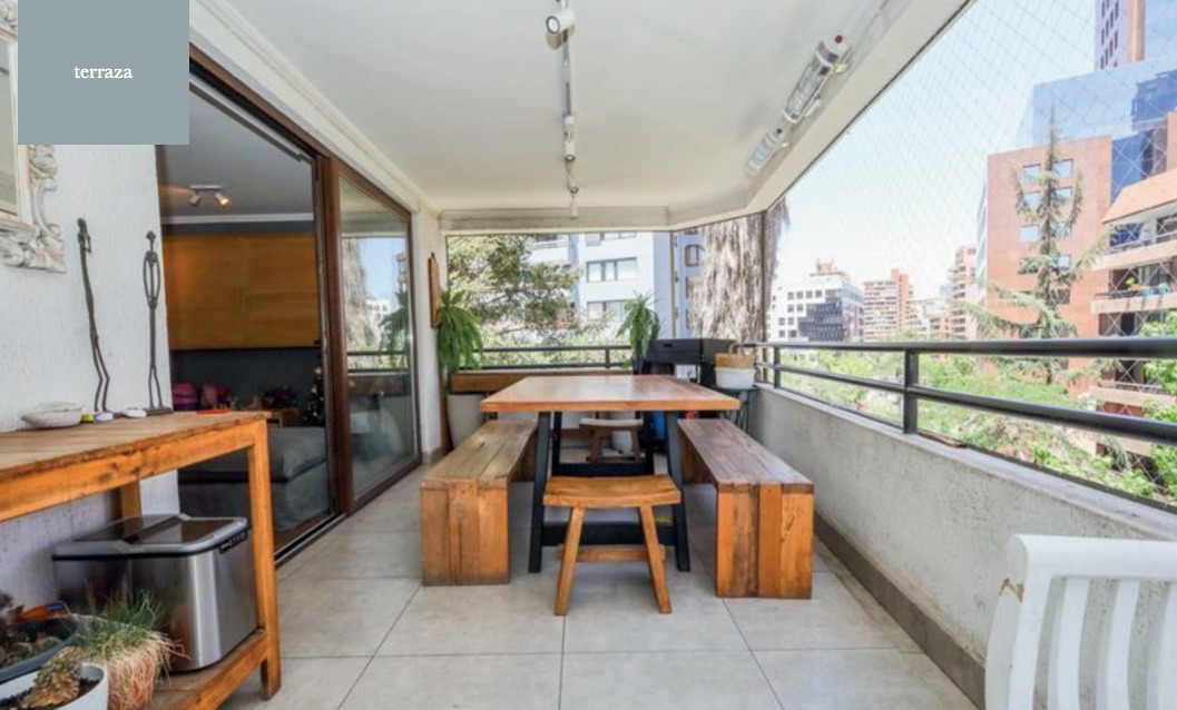Arriendo Departamento NP 2D en suite 3B 1E 1B Barrio El Golf - Las Condes