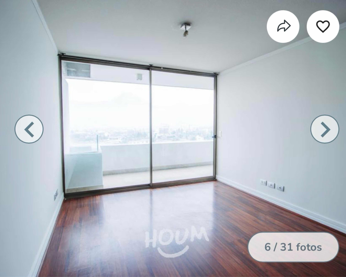 Arriendo Departamento 1D 1B 1E 1B Parque Arauco - Las Condes