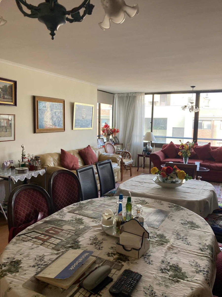 Venta Departamento NO 4D en suite Walk-in cl&oacute;set 4B 2E 1B Metro Escuela Militar - Las Condes