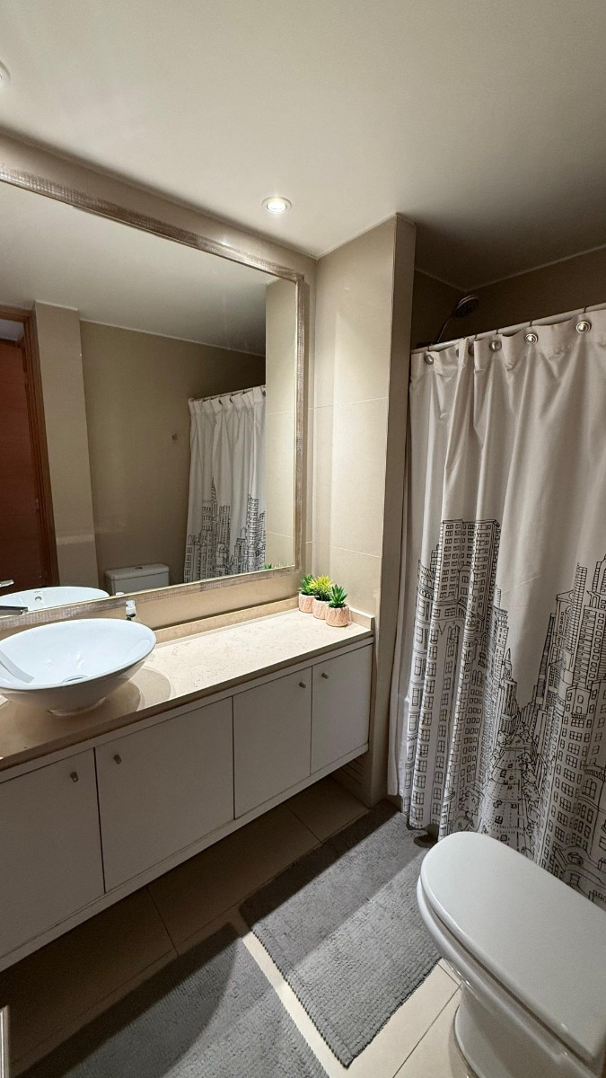 Arriendo Departamento SO 2D en suite 2B 1E 1B Las Lilas - Providencia