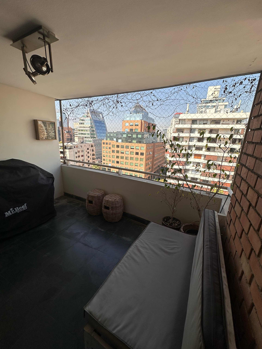 Arriendo Departamento 3D 2B 1E 1B Barrio El Golf - Las Condes