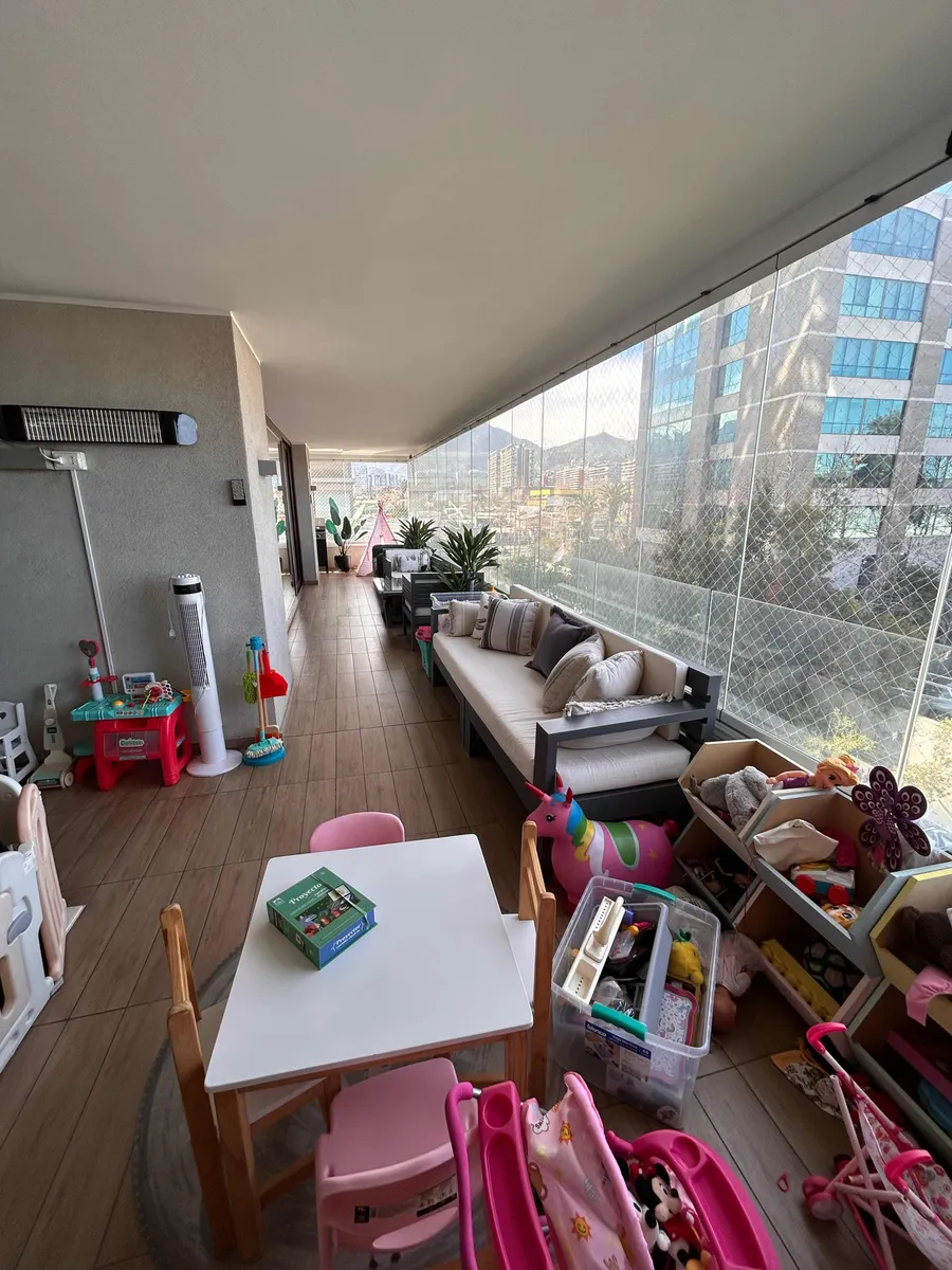 Arriendo Departamento 4D 3B 2E 1Bd Tabancura - Vitacura