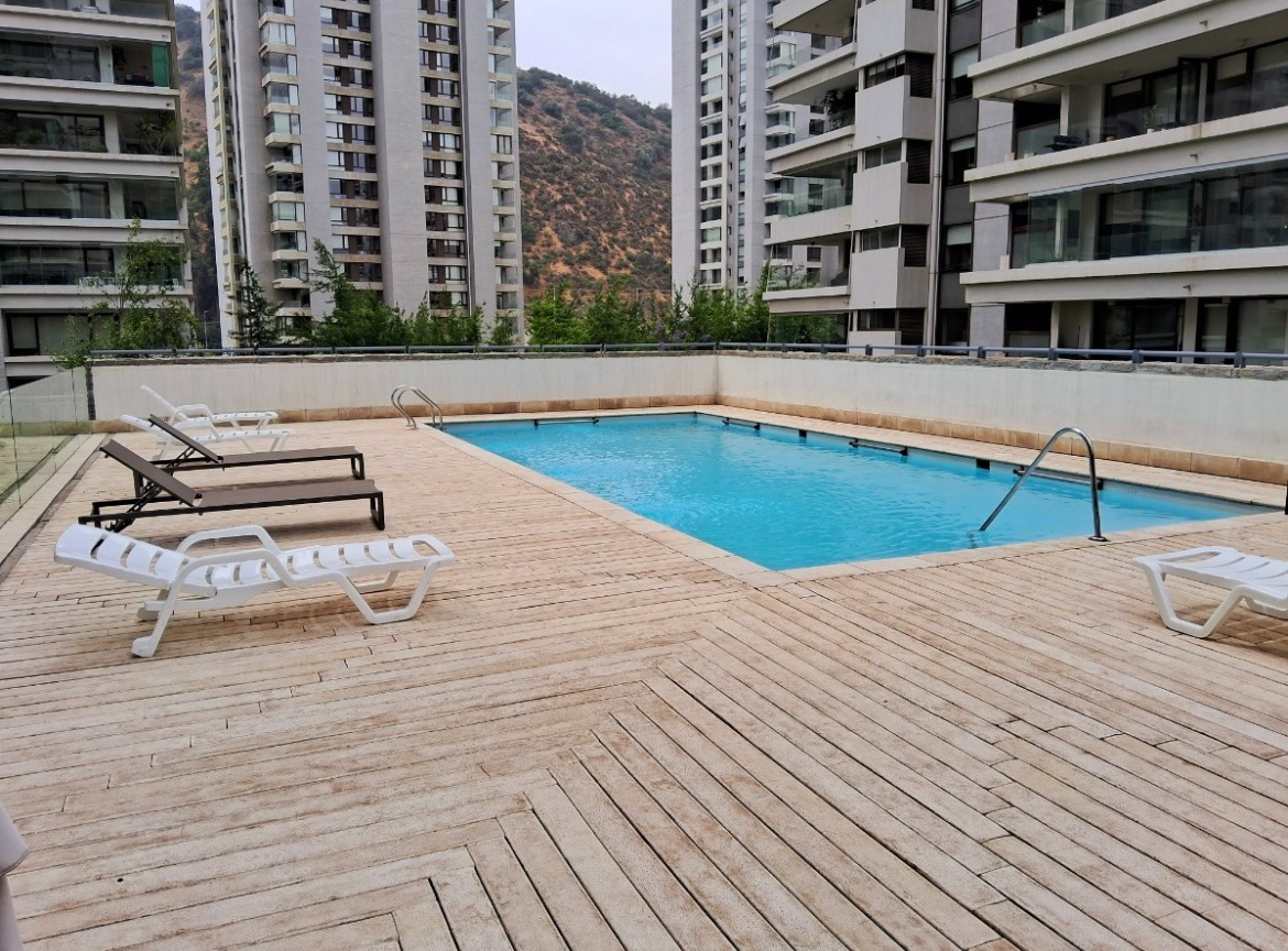 Arriendo Departamento SP 3D en suite Walk-in cl&oacute;set 2B 2E 1B Tabancura - Vitacura