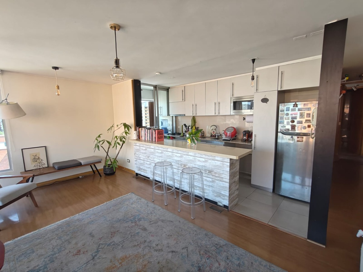 Venta Departamento NP 2D en suite Walk-in cl&oacute;set 2B 1E 1Bd Las Lilas - Providencia