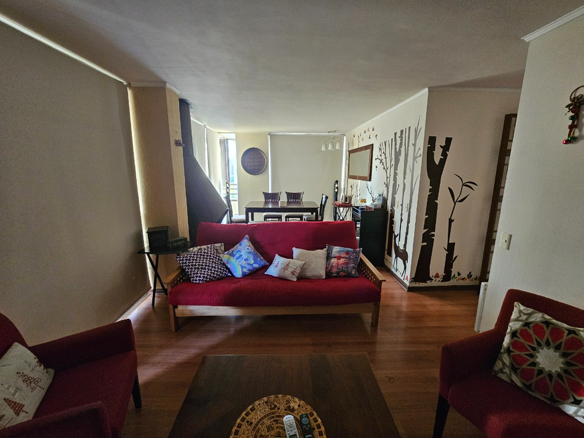 Venta Departamento 4D en suite Walk-in cl&oacute;set 3B 2E 1B  - Providencia