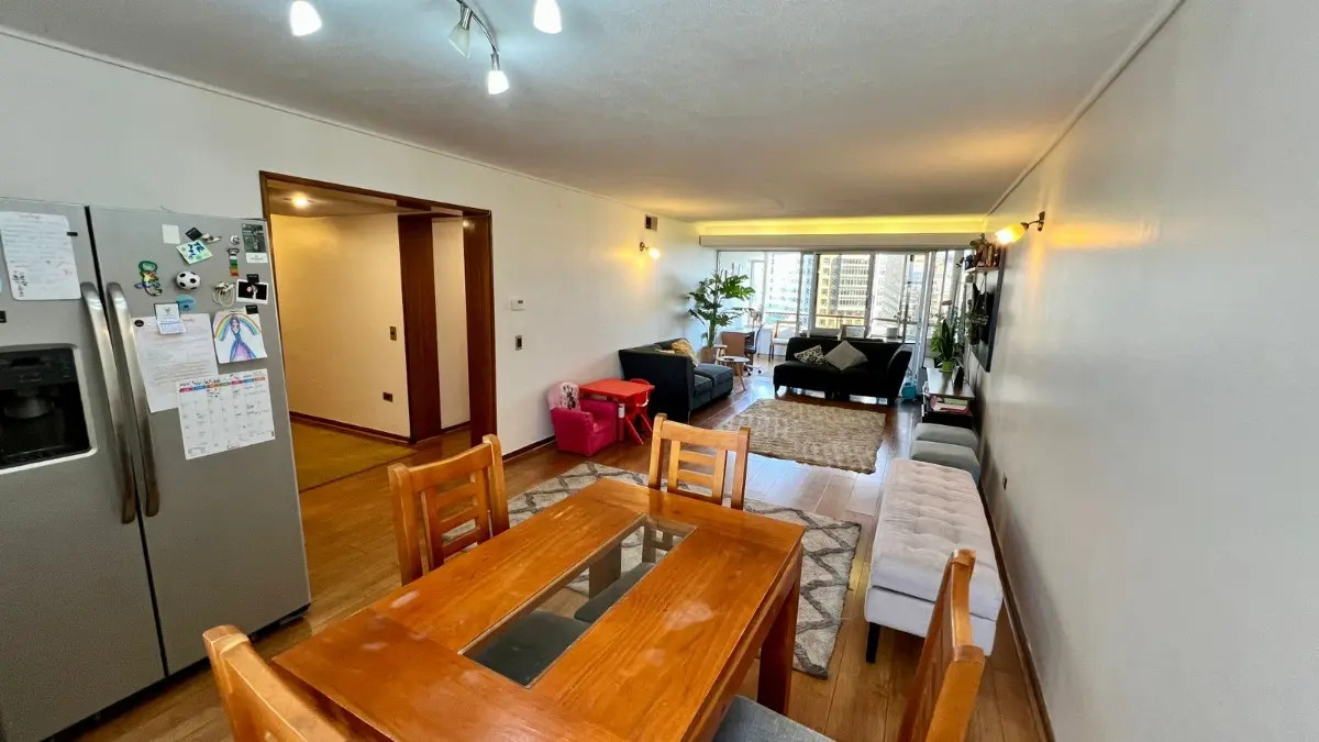 Arriendo Departamento NO 4D en suite 3B 2E 1B Las Lilas - Providencia