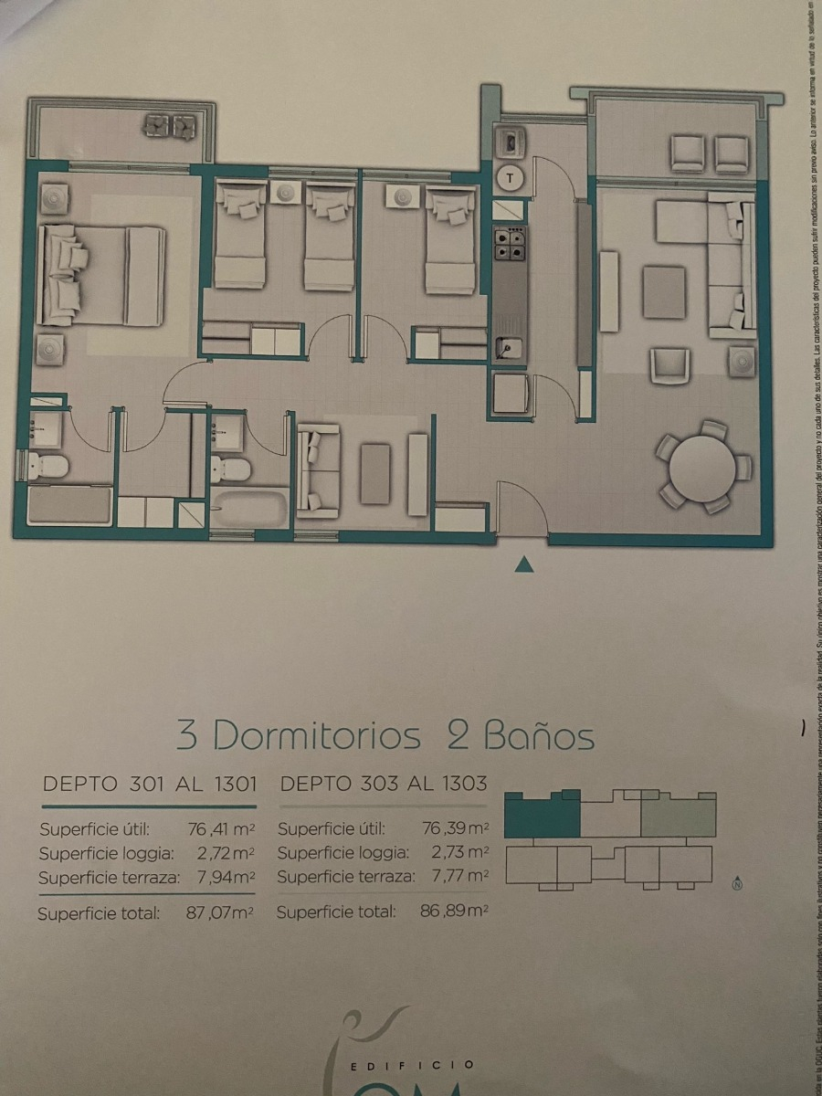 Venta Departamento NP 3D Walk-in cl&oacute;set 2B 1E 2B Estadio Nacional - &Ntilde;u&ntilde;oa