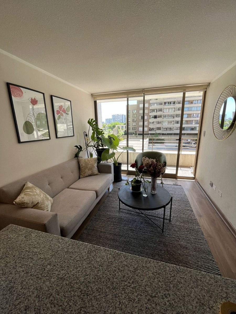 Arriendo Departamento O 2D Walk-in cl&oacute;set 2B 1E Metro Irarr&aacute;zaval - &Ntilde;u&ntilde;oa