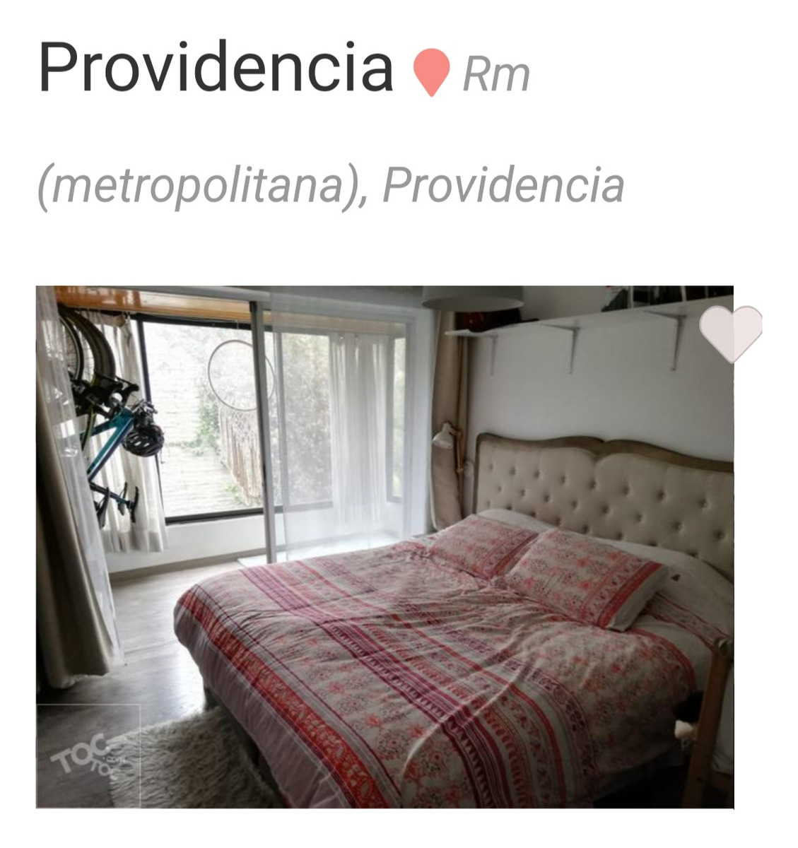 Venta Departamento 3D Manuel Montt - Providencia