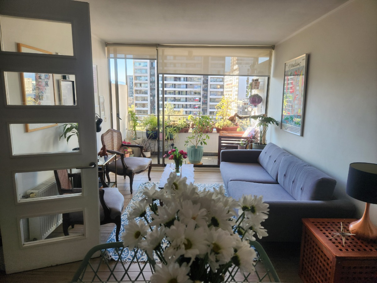 Arriendo Departamento N 2D en suite 2B 1E Metro Monse&ntilde;or Eyzaguirre - &Ntilde;u&ntilde;oa