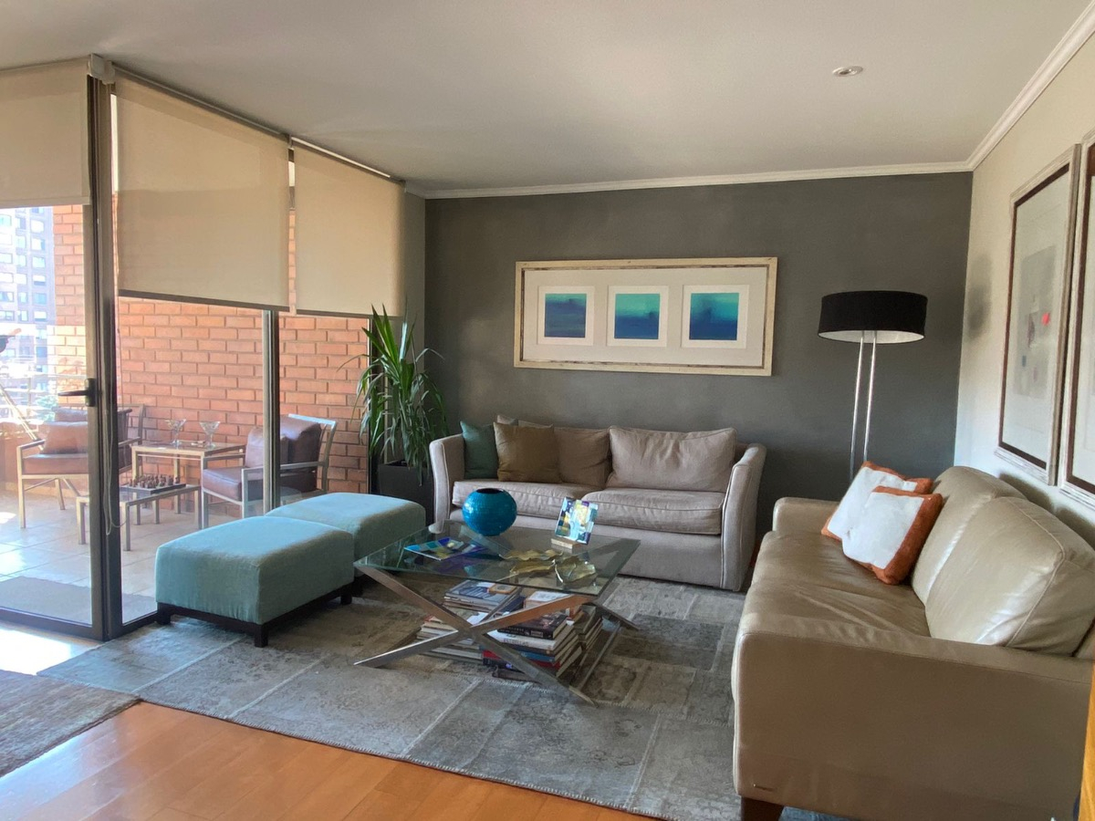 Arriendo Departamento NOSP 3D en suite Walk-in cl&oacute;set 2B 2E 1B Metro Manquehue - Apumanque - Las Condes