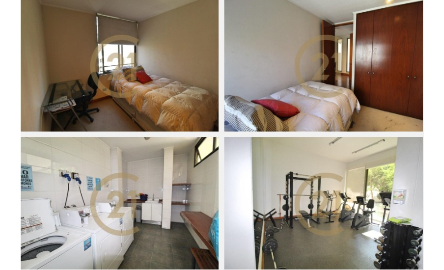 Arriendo Departamento SP 3D en suite Walk-in cl&oacute;set 2B 2E 1B Parque Arauco - Las Condes
