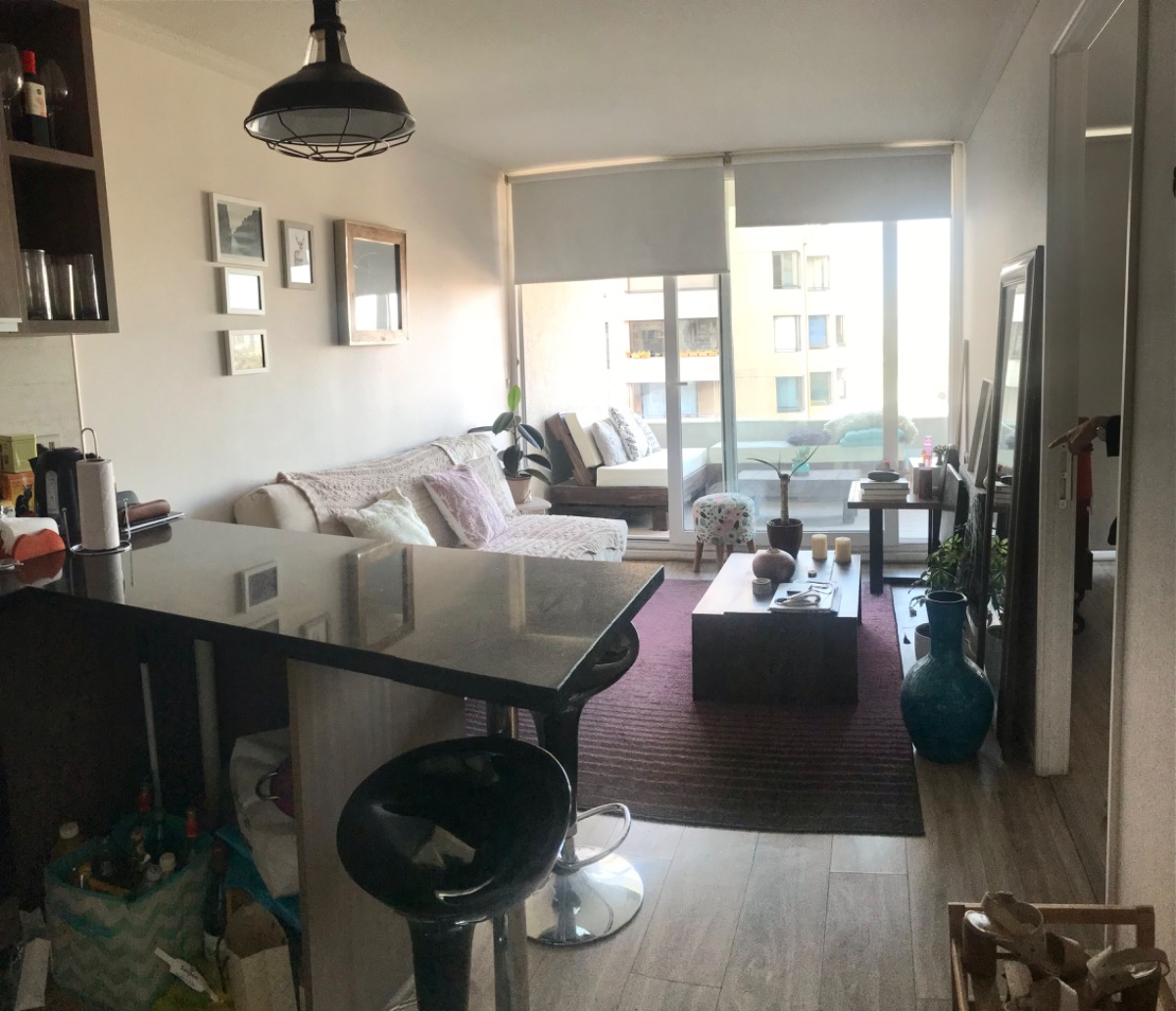 Venta Departamento NP 1D en suite Walk-in cl&oacute;set 1B 1E 1B Metro Monse&ntilde;or Eyzaguirre - &Ntilde;u&ntilde;oa