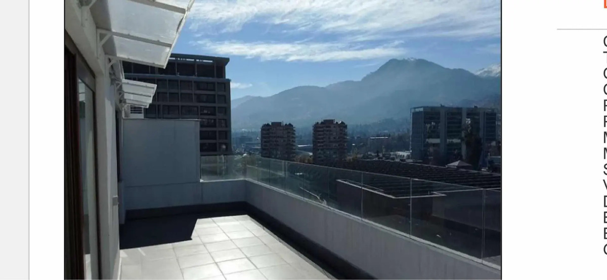 Venta Departamento 1D 1B 1E Mall Sport - Las Condes