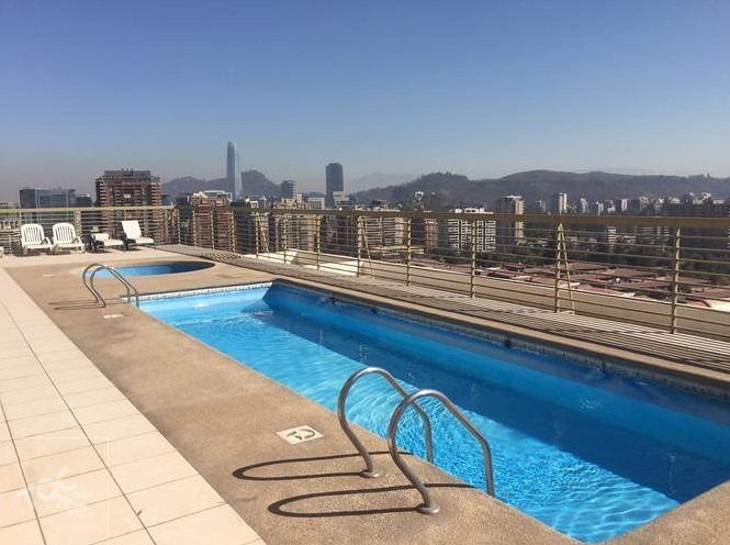 Arriendo Departamento NO 2D en suite Walk-in cl&oacute;set 2B 1E Metro Escuela Militar - Las Condes