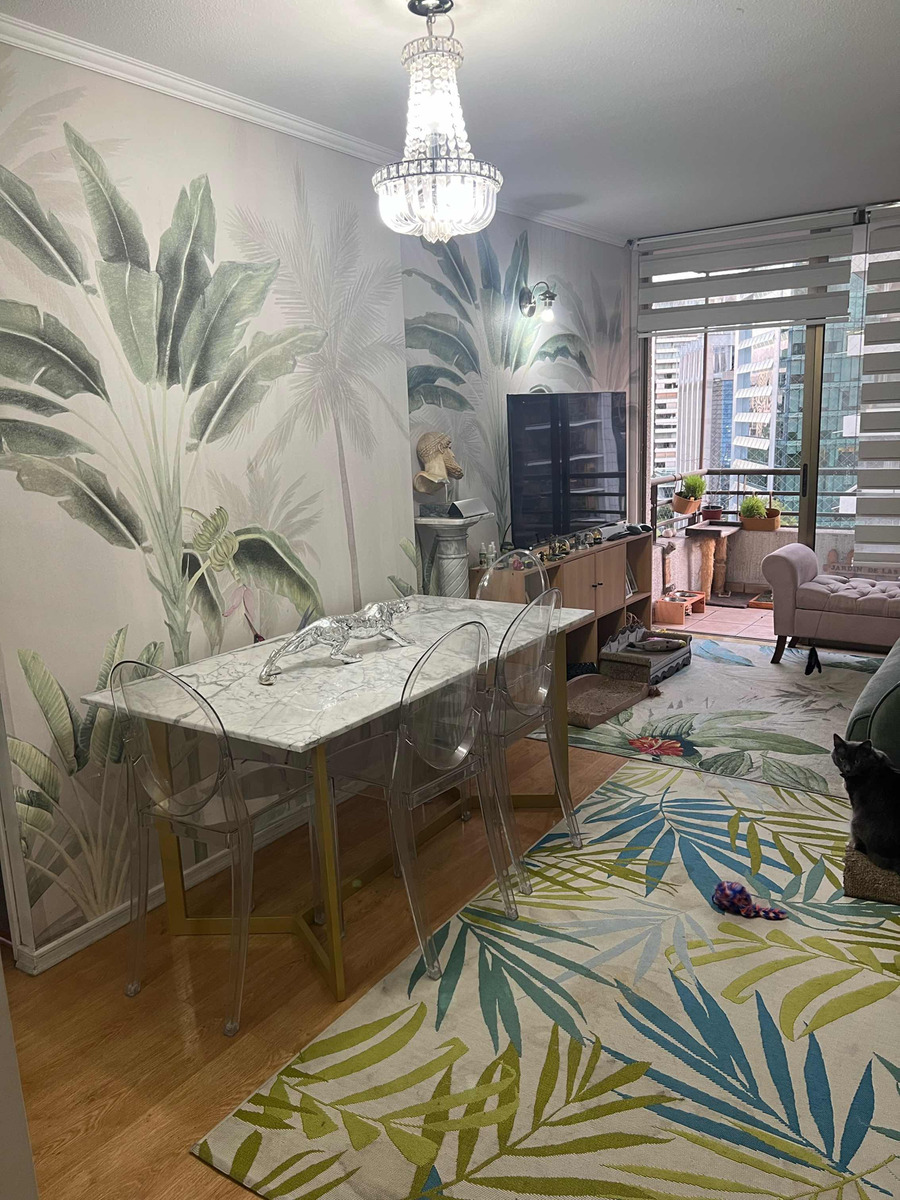 Arriendo Departamento 2D 2B 1E 1B Barrio El Golf - Las Condes