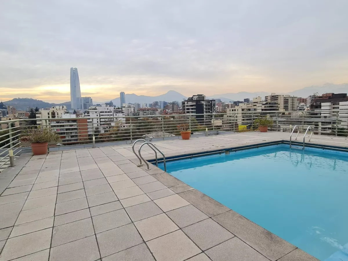 Venta Departamento O 2D en suite Walk-in cl&oacute;set 2B 1E 1B Los Leones - Providencia