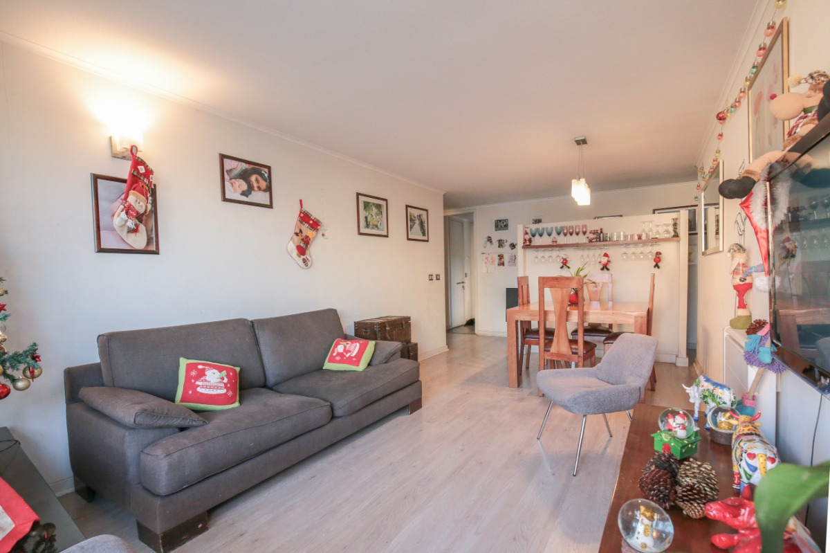 Arriendo Departamento NO 3D en suite Walk-in cl&oacute;set 2B 1E 1Bd Metro Monse&ntilde;or Eyzaguirre - &Ntilde;u&ntilde;oa