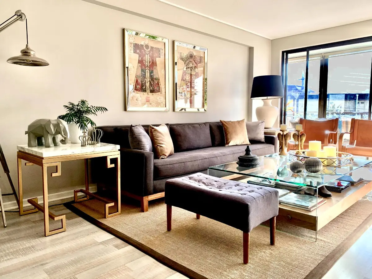 Arriendo Departamento O 3D en suite 3B 1E 1B Rotonda Atenas - Las Condes