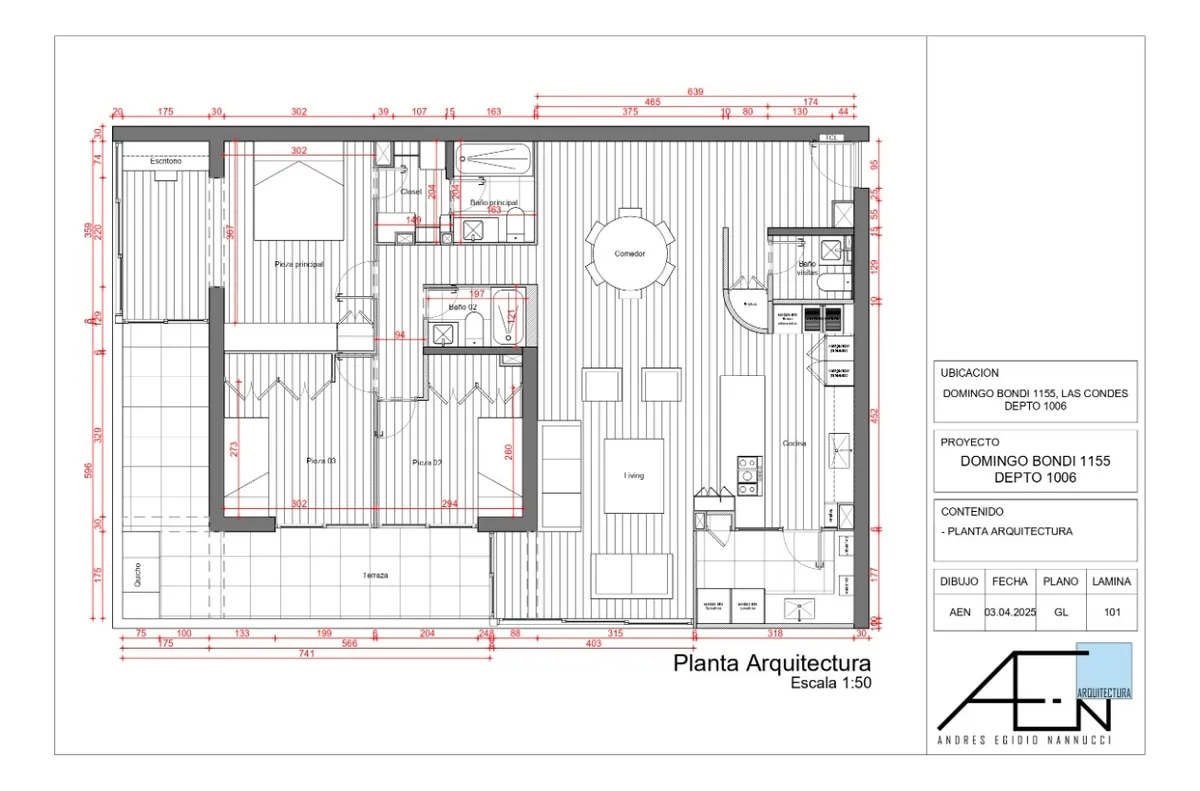 Venta Departamento NO 3D 3B 2E Sebasti&aacute;n Elcano - Las Condes