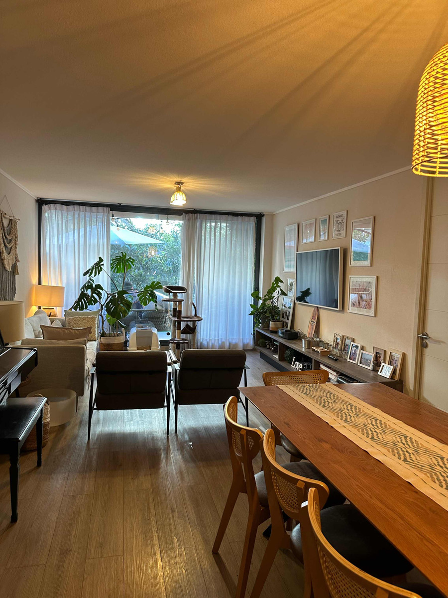 Arriendo Departamento O 3D en suite Walk-in cl&oacute;set 3B 2E 1B Parque Juan XXIII - &Ntilde;u&ntilde;oa