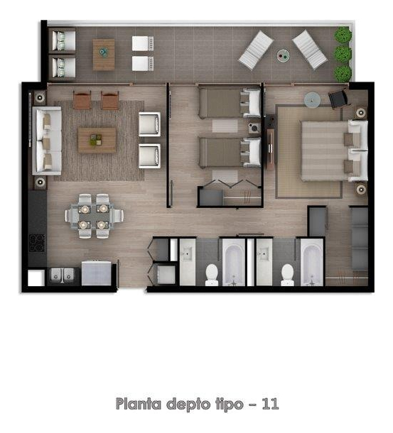 Arriendo Departamento NO 2D Walk-in cl&oacute;set 2B 2E 1B Los Dominicos - Las Condes