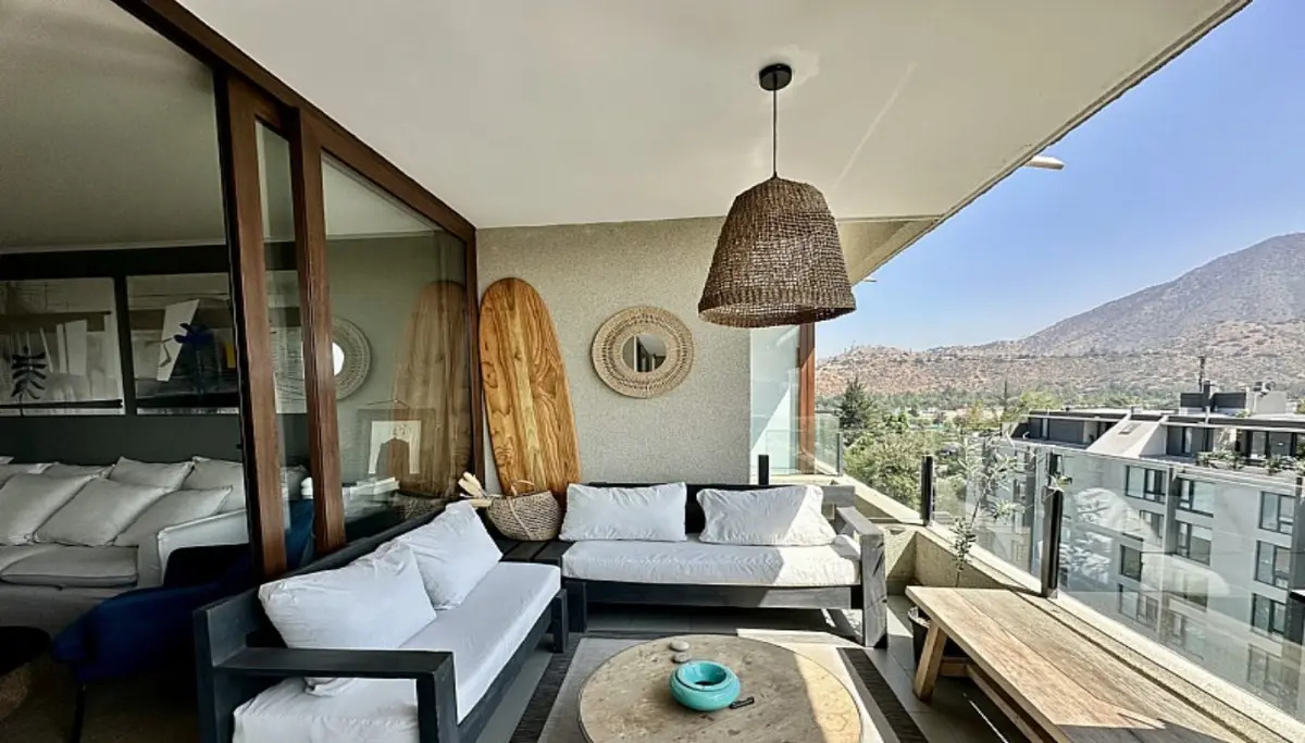 Venta Departamento NO 3D 2B 1E 1B Borde R&iacute;o - Casa Piedra - Vitacura