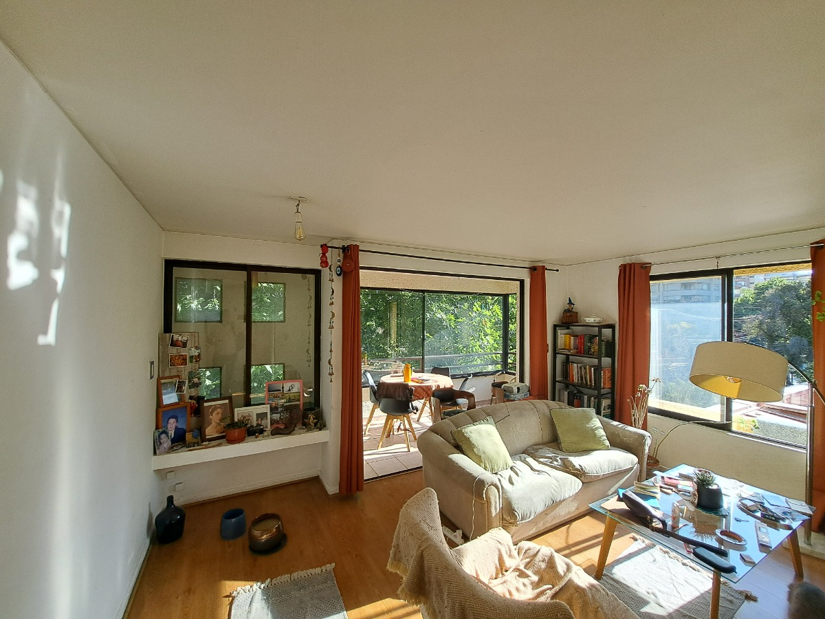 Venta Departamento SO 2D en suite 2B 1E 1B Las Lilas - Providencia