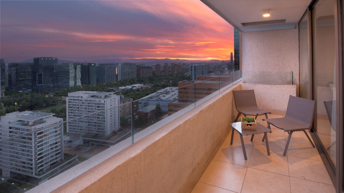 Arriendo Departamento SP 1D en suite Walk-in cl&oacute;set 1B 1E 1B Parque Arauco - Las Condes