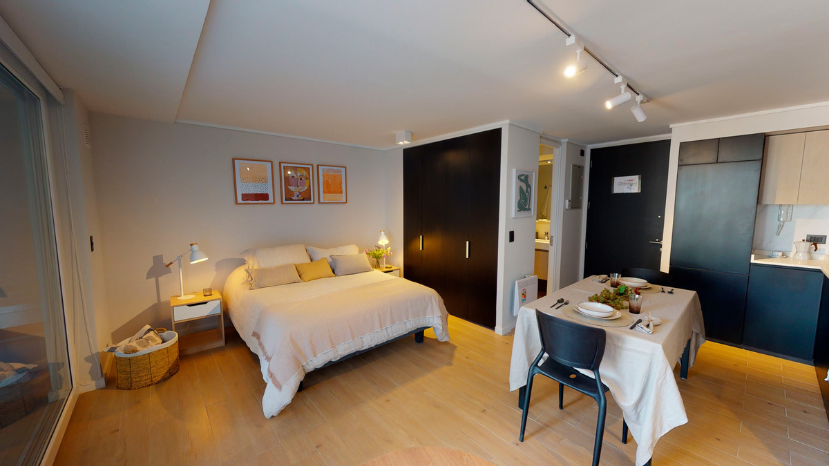 Arriendo Monoambiente 1b Amoblado, Gc Incluidos, Providencia