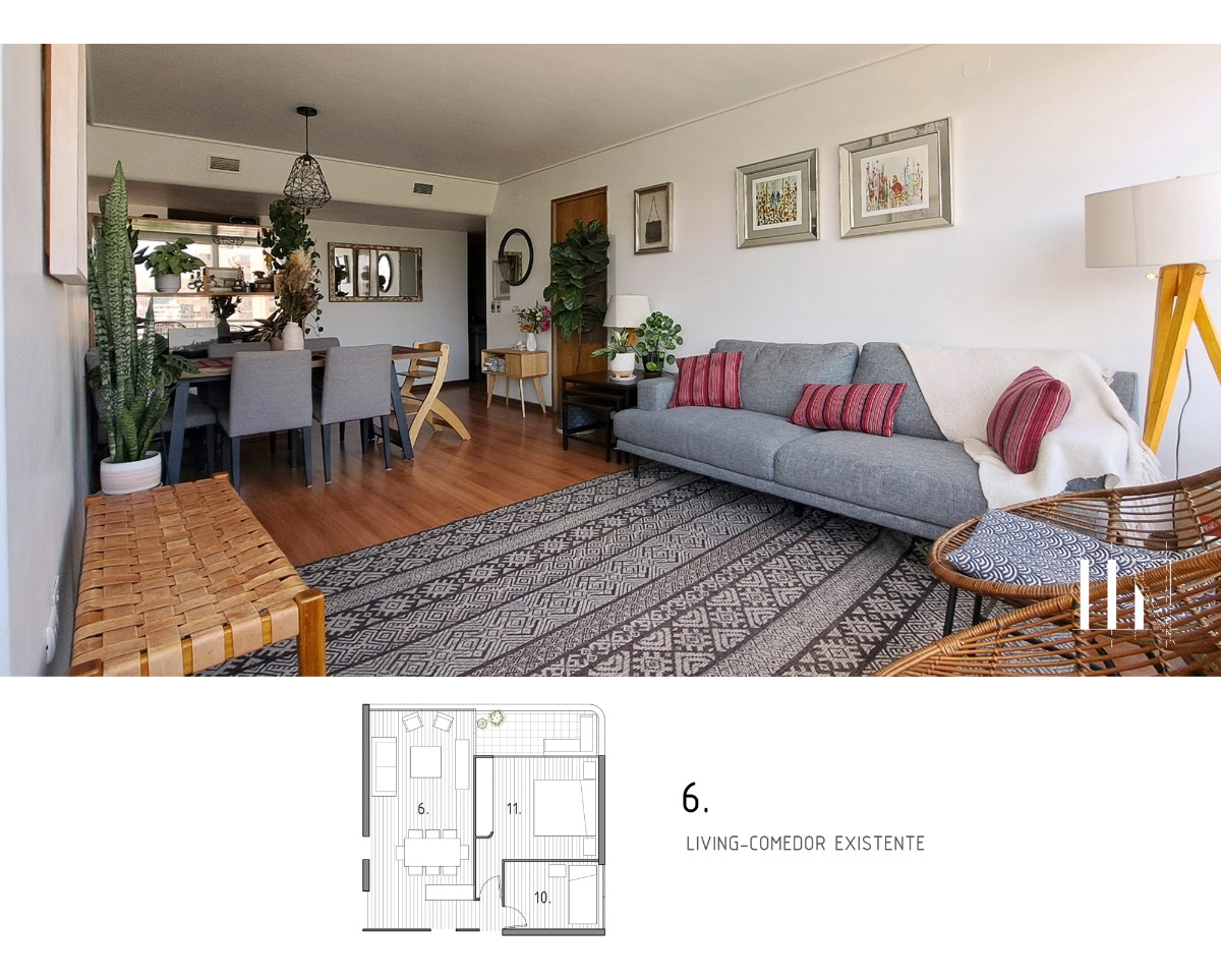 Venta Departamento NO 4D 3B 1E 1B Las Lilas - Providencia