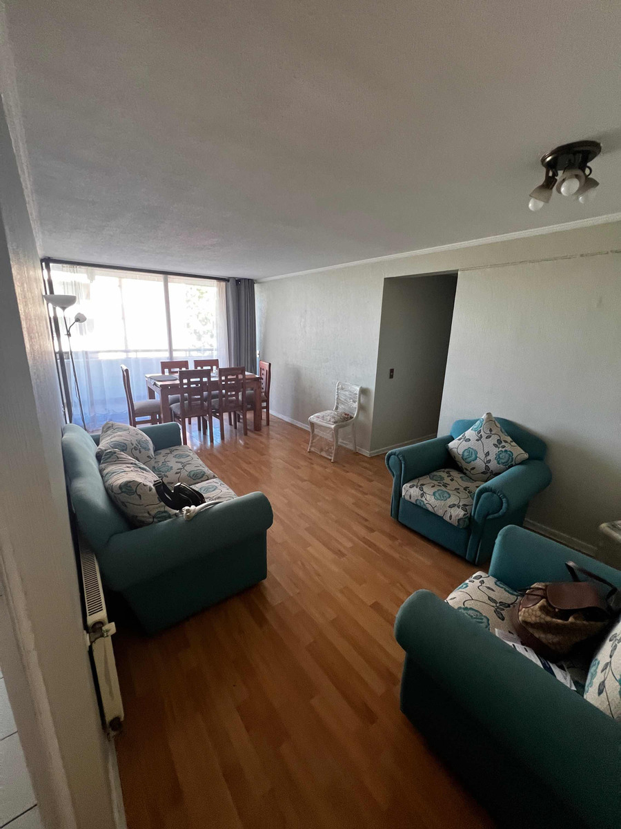 Arriendo Departamento 3D 2B 1E 1B Metro Monse&ntilde;or Eyzaguirre - &Ntilde;u&ntilde;oa