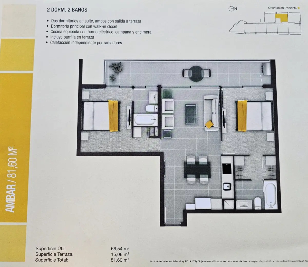 Venta Departamento P 2D en suite Walk-in cl&oacute;set 2B 1E 1B Manuel Montt - Providencia