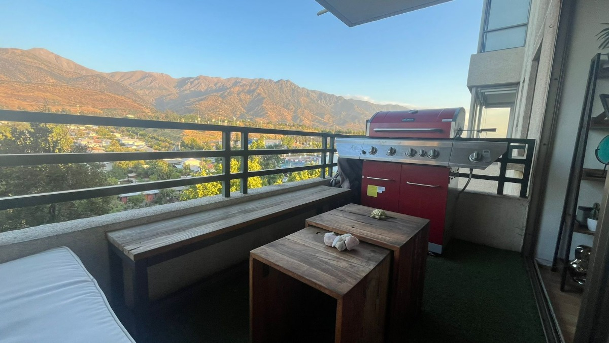Arriendo Departamento 3D en suite 2B 1E 1B Parque Padre Alberto Hurtado - Las Condes