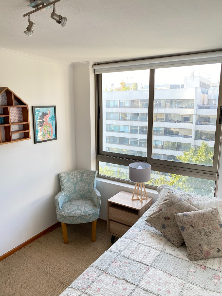 Arriendo Departamento 3D en suite Walk-in cl&oacute;set 2B 2E 1B Metro Hernando de Magallanes - Las Condes