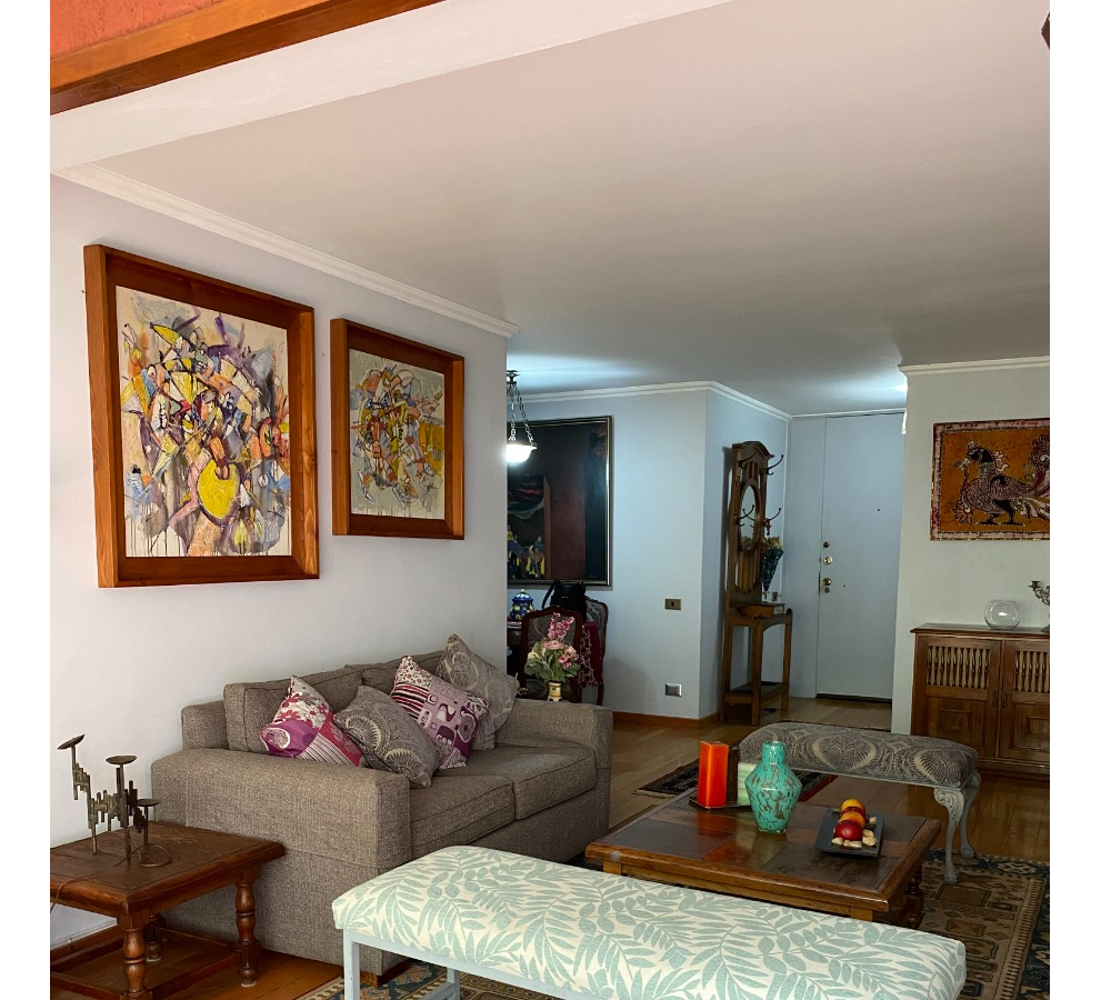 Arriendo Departamento 2D en suite 2B 1E 1B Las Lilas - Providencia
