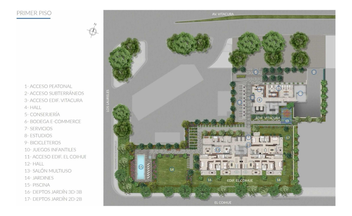 Arriendo Departamento 2D 2B 1E 1B Parque Bicentenario - Vitacura