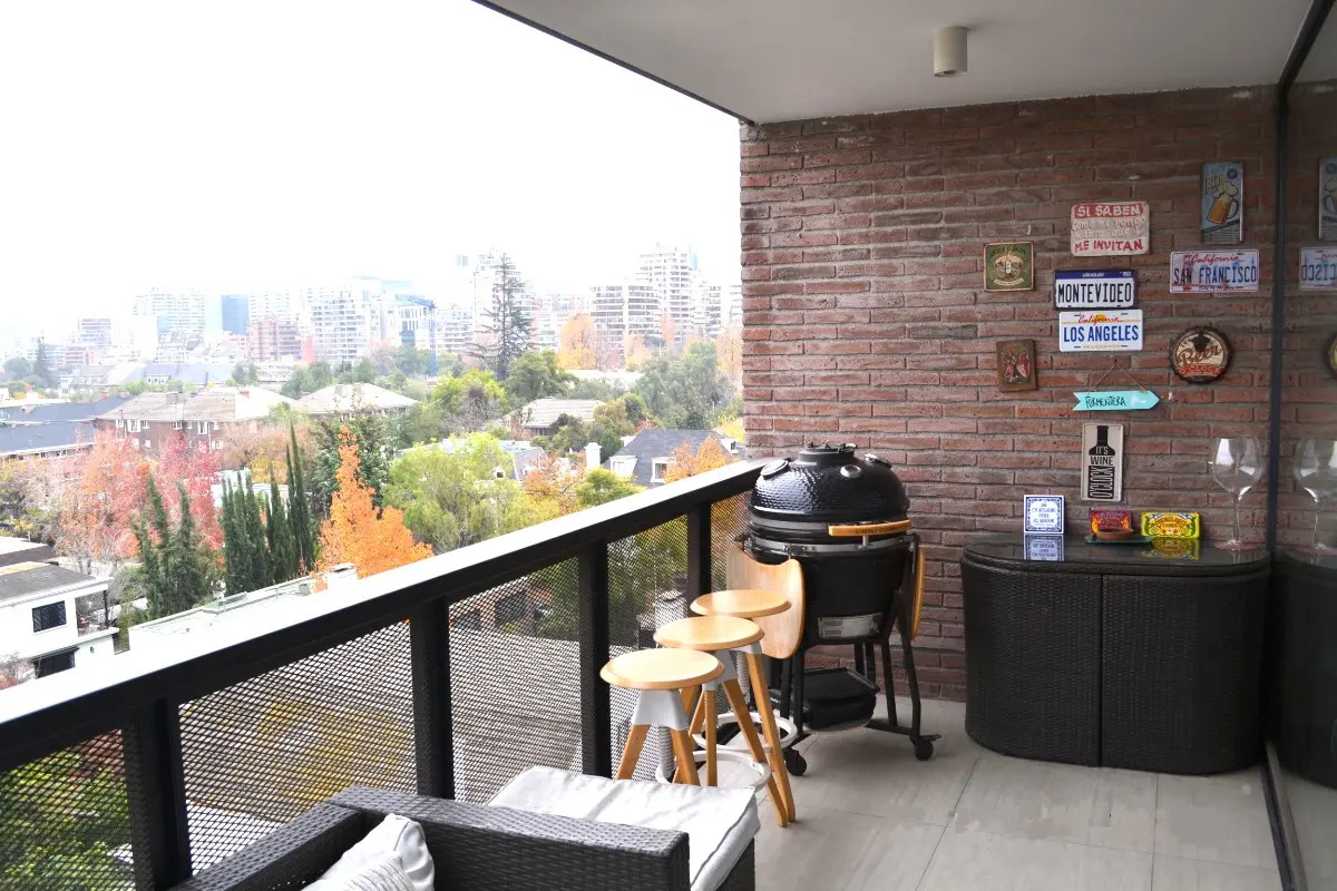 Arriendo Departamento NP 2D 2B 2E 1B Barrio El Golf - Las Condes