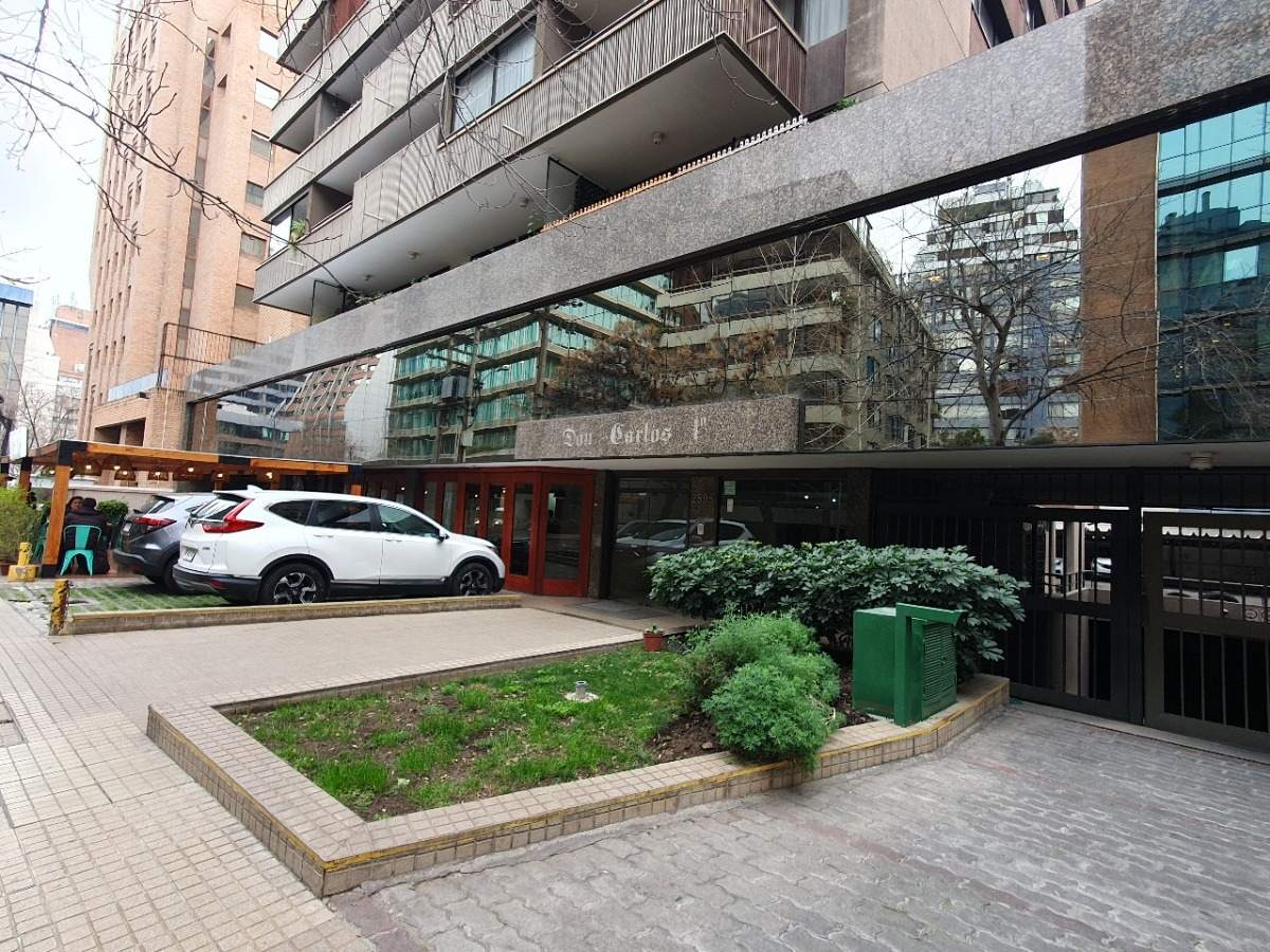 Arriendo Departamento NP 1D 1B 1E 1Bd Barrio El Golf - Las Condes