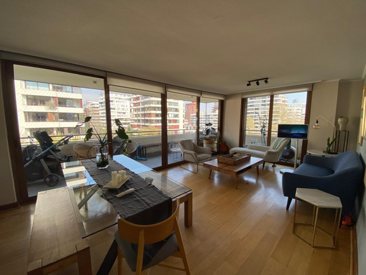 Arriendo Departamento S 4D en suite Walk-in cl&oacute;set 3B 2E 1B Parque Bicentenario - Vitacura
