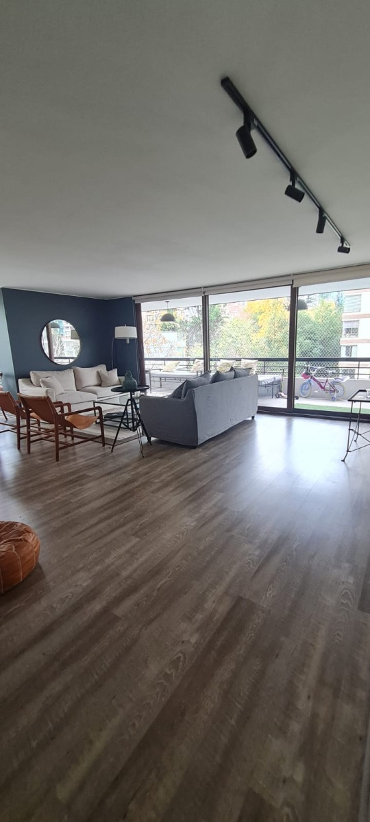 Arriendo Departamento 4D en suite 3B 1E 1B Barrio El Golf - Las Condes