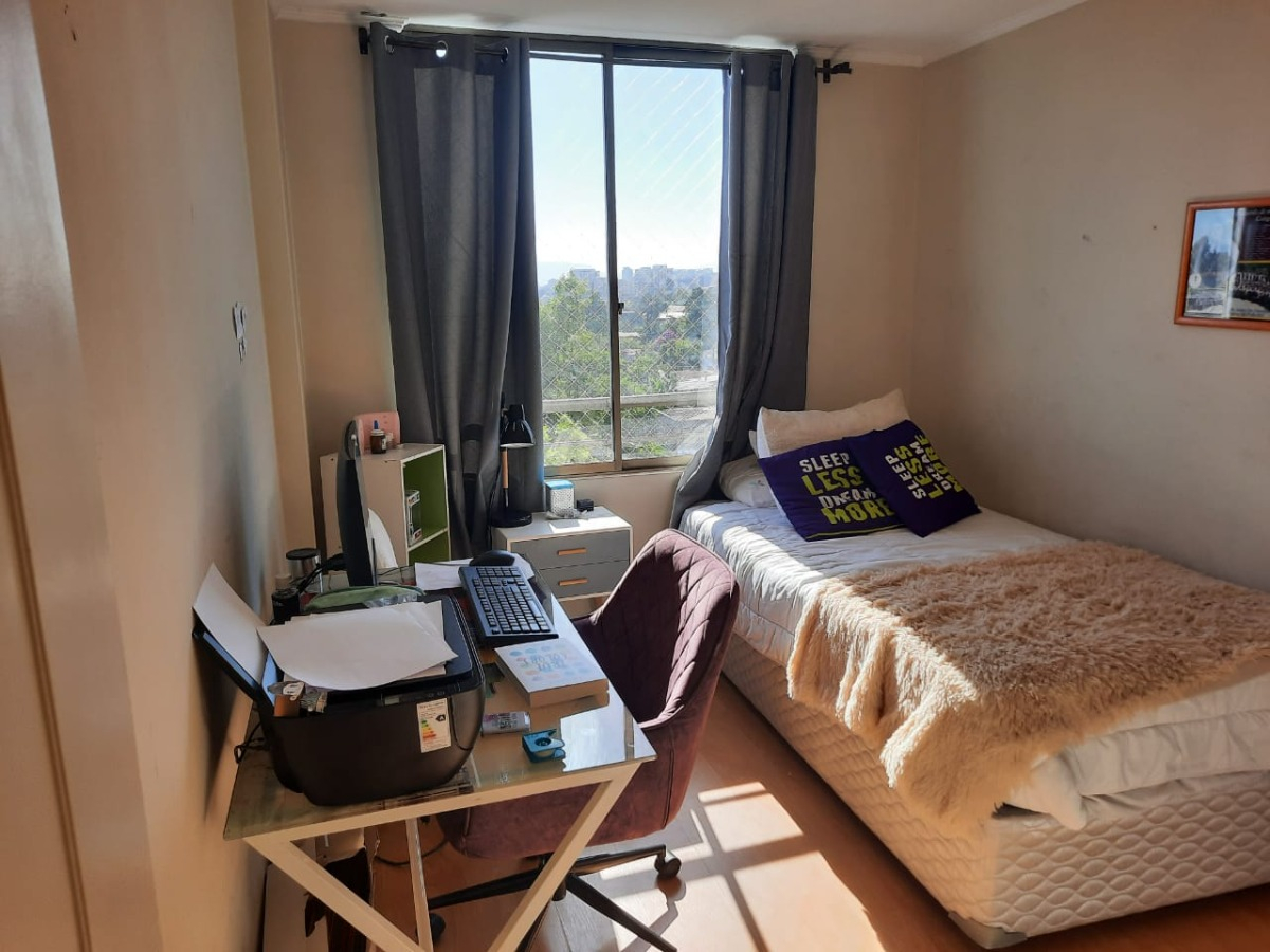 Arriendo Departamento 3D en suite Walk-in cl&oacute;set 2B 1E 1B Estadio Nacional - &Ntilde;u&ntilde;oa