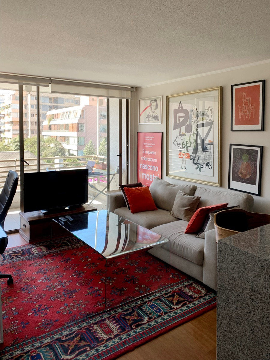 Arriendo Departamento NO 2D en suite Walk-in cl&oacute;set 2B 1E Metro Bilbao - Providencia
