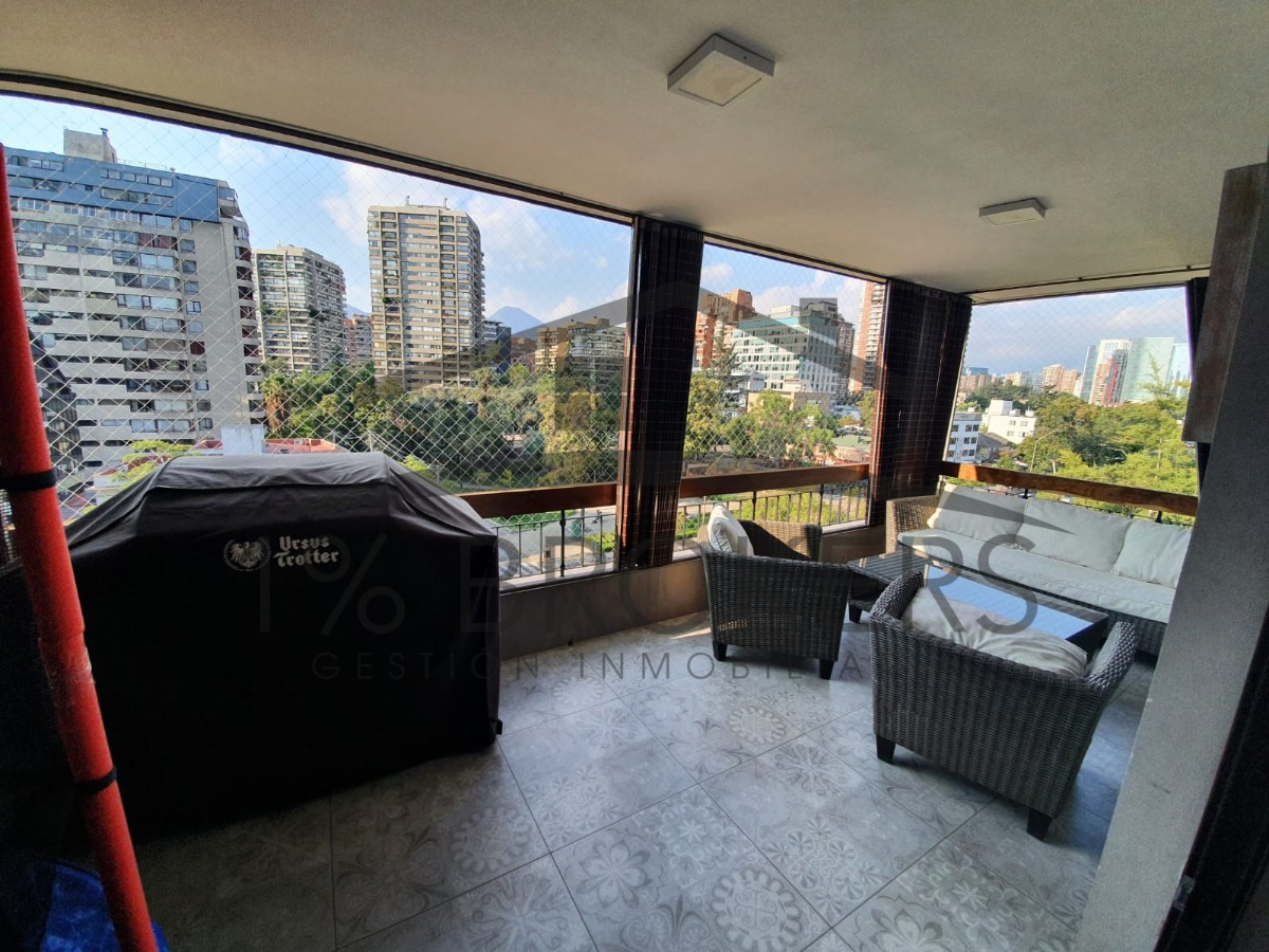 Venta Departamento NO 4D en suite 3B 1E 1B Barrio El Golf - Las Condes