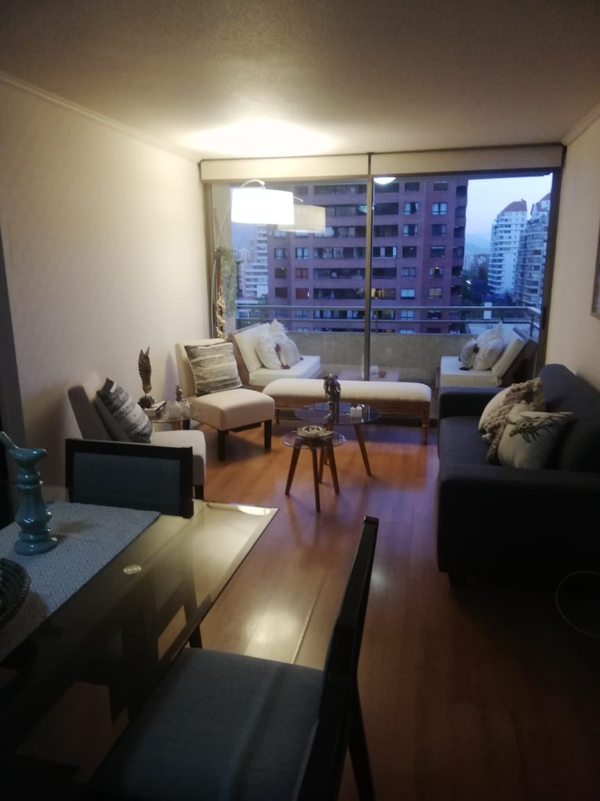 Arriendo Departamento S 2D en suite Walk-in cl&oacute;set 2B 1E 1B Metro Escuela Militar - Las Condes