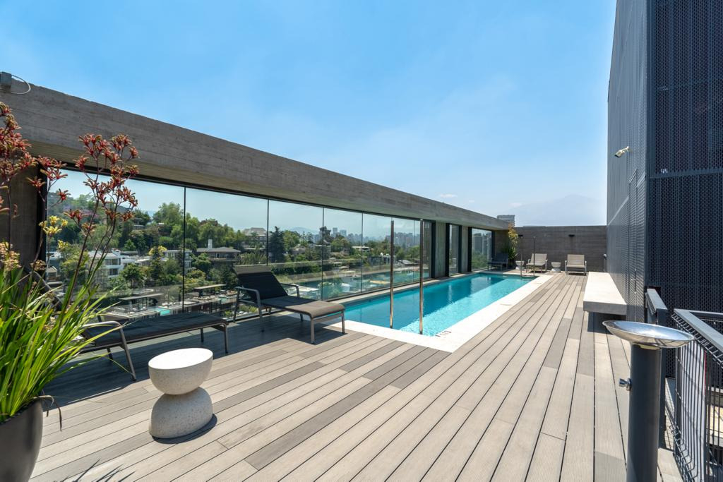 Arriendo Departamento 1D en suite 2B 1E 1B Barrio El Golf - Las Condes
